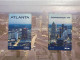 USA UNITED STATES America STS Collection Prepaid Telecard Phonecard, 1997 ATLANTA CONVENTION, Set Of 2 Cards With Folder - Collections