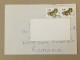 Bulgaria Used Letter Stamp Cover Registered Barcode Label Printed Sticker 2013 Butterfly Papillon - Brieven En Documenten
