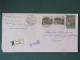 Luxembourg 1992 Registered Cover To France - Gargoyles - Mersch Health Center - Lettres & Documents