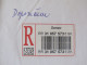 Slovakia 2000 Registered Cover Local - Segner Physicist - Briefe U. Dokumente