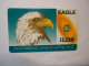 SPAIN USED    CARDS  BIRD BIRDS  EAGLES - Autres & Non Classés