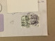 Romania 2022 Cancelled Letter Sent Back Circulated Cover Envelope Cancellation Dimitrie Paciurea Ion Cantacuzino - Covers & Documents