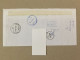 Romania 2022 Cancelled Letter Sent Back Circulated Cover Envelope Cancellation Dimitrie Paciurea Ion Cantacuzino - Storia Postale