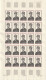 Polynésie Feuille Complete Du N° 89 90 Anniversaire De La Mort Du Général De Gaulle - Unused Stamps