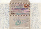 Israel To Denmark (and Schweiz) 1964 Returned Air Letter With Hotel Mark++ Bale AS.25 - Blocks & Kleinbögen