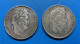 Lot De 2 Monnaies De 5 Francs Louis Philippe En Argent 1838W Et 1841W - 5 Francs