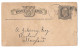 UX4 Salisbury MD To Berlin MD 1877 Fancy Cork Cancel Wmk Dark Buff - ...-1900
