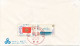 Japan FDC 1-11-1971 Centenary Of Government Printing With Cachet Sent To Denmark Also Stamps On The Backside Of The - FDC