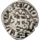 France, Charles IV, Double Parisis, 1323-1328, Billon, TB+, Duplessy:244b - 1322-1328 Charles IV Le Bel