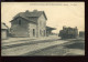 55 - VIGNEULLES-LES-HATTONCHATEL - TRAIN EN GARE DU CHEMIN DE FER MEUSIEN - PHOTOGRAPHE EDITEUR CHAUNIE - Vigneulles Les Hattonchatel