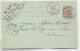 LEVANT 10C MOUCHON CARTE POSTALE SALONIQUE 17 JANV 1907 TURQUIE TURKEY POUR TOURS INDRE ET LOIRE - Lettres & Documents