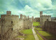 GWYNEDD, WALES, CAERNARFON CASTLE, ARCHITECTURE, UNITED KINGDOM, POSTCARD - Gwynedd