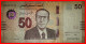 * USA: TUNISIA  50 DINARS 2022 HEDI NOUIRA (1911-1993) JUST PUBLISHED! UNC CRISP! · LOW START!  NO RESERVE! - Tunisia