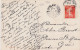 35978# SEMEUSE USAGE PRIVE PERFORE C.N. PERFIN CARTE POSTALE Obl FONTAINEBLEAU SEINE ET MARNE 1909 GIEN LOIRET - Cartas & Documentos