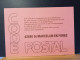 Code Postal. Carte Postale Rose, En Franchise Pour Le  42680 St MARCELLIN EN FOREZ. Neuve - Lettres & Documents