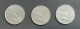 ITALIA  - 3 Monete 10 LIRE  Spiga  - Del 1975 , 1976 E 1977 - 10 Lire