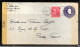 N453 - ETATS UNIS - LETTRE CENSUREE DE BOSTON DU 24/11/1944 POUR LA FRANCE - 1941-60