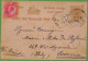 P0981 - INDIA Holkar State - POSTAL History - STATIONERY  CARD  To ITALY + STAMP - MIXED FRANKING! - 1902-11 Roi Edouard VII