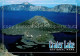 72857078 Oregon_US-State Crater Lake National Park Wizard Island Aerial View - Sonstige & Ohne Zuordnung