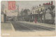 Beauchamps (95) La Gare Et L Arrivée Du Train, Envoyée En 1915 - Beauchamp