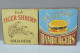 - 2 PLAQUES METAL DECORATIVES XXe HAMBURGERS & FRESH TIGER SHRIMP Déco Murs    E - Affiches