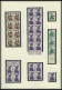 BUNDESREPUBLIK 694-703 Paar , 1971, Unfallverhütung In Waagerechten Paaren (9x), Pracht, Mi. 630.- - Neufs