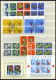 LOTS VB O, 1962-71, Saubere Partie Verschiedener Zentrisch Gestempelter Viererblocks, Nur Komplette Ausgaben, Pracht, Mi - Sammlungen