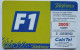 Spain 2000+100  Pta.  Chip Card -  Formula 1 ( F1 ) - Emissions Basiques