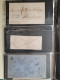 Delcampe - Cover 1700-1870 Ca., Voorfilatelie, Ca. 70 Poststukken In Album - Collections
