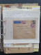 Delcampe - Cover , Airmail 1930-1940 Luchtpost, Ca. 40 Luchtpoststukken (w.b. Tevens Nederland), Boekje Verzend Met De Luchtpost, P - Netherlands Indies