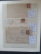 Delcampe - Cover 1850-1920 Ca. About 140 Covers/postal Stationery Including Stampless In Ring Binder - Other & Unclassified