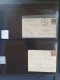 Delcampe - Cover 1850-1920 Ca. About 140 Covers/postal Stationery Including Stampless In Ring Binder - Andere & Zonder Classificatie