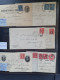 Delcampe - Cover 1850-1920 Ca. About 140 Covers/postal Stationery Including Stampless In Ring Binder - Other & Unclassified