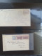 Delcampe - Cover 1850-1920 Ca. About 140 Covers/postal Stationery Including Stampless In Ring Binder - Other & Unclassified