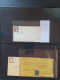 Delcampe - Cover 1850-1920 Ca. About 140 Covers/postal Stationery Including Stampless In Ring Binder - Other & Unclassified