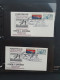 Delcampe - 1980/1991 Collection Duckstamps With ** Stamps, Fdc's Etc. In Approx 30 Presentation Packs, 2 Albums In Box - Andere & Zonder Classificatie