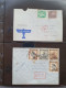 Delcampe - Cover , Airmail 1930-1970c. Collection Of Covers/postcards With O.A.T. Postmarks (Onward Air Transmission - Approx. 230  - Sammlungen (im Alben)