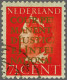 Cour Permanente De Justice Internationale 7½ Cent Rood Met Variëteit Laatste Letters R, E, E, R En E Grotendeels Missend - Dienstmarken