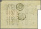Cover 1 Gulden Lichtbruin En 1½ Gulden Geel Op Postbewijs Van Meppel 22-10-1896 Naar Amsterdam, Pracht Ex. (klein Stukje - Andere & Zonder Classificatie