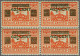 Unmounted Mint , Block Opruimingsuitgifte 2 T/m 42½ Cent In Blokken Van 4, Cat.w. 480 - Indes Néerlandaises