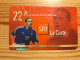 Prepaid Phonecard France, SFR - Football, Emmanuel Petit - Nachladekarten (Handy/SIM)