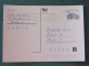 Czech Republic 1994 Stationery Postcard Hora Rip Mountain Sent Locally From Prague, Avocado (?) Slogan - Covers & Documents