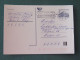 Czech Republic 1994 Stationery Postcard Hora Rip Mountain Sent Locally From Prague, Avocado (?) Slogan - Briefe U. Dokumente