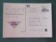 Czech Republic 1994 Stationery Postcard Hora Rip Mountain Sent Locally From Prague, Avocado (?) Slogan - Briefe U. Dokumente