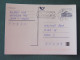 Czech Republic 1994 Stationery Postcard Hora Rip Mountain Sent Locally From Prague, Avocado (?) Slogan - Storia Postale