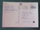 Czech Republic 1994 Stationery Postcard Hora Rip Mountain Sent Locally From Prague, Avocado (?) Slogan - Lettres & Documents