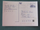 Czech Republic 1994 Stationery Postcard Hora Rip Mountain Sent Locally From Prague, Avocado (?) Slogan - Covers & Documents