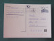 Czech Republic 1994 Stationery Postcard Hora Rip Mountain Sent Locally From Prague, Avocado (?) Slogan - Covers & Documents