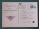 Czech Republic 1994 Stationery Postcard Hora Rip Mountain Sent Locally From Prague, Avocado (?) Slogan - Covers & Documents