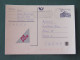 Czech Republic 1994 Stationery Postcard Hora Rip Mountain Sent Locally From Prague, Avocado (?) Slogan - Briefe U. Dokumente